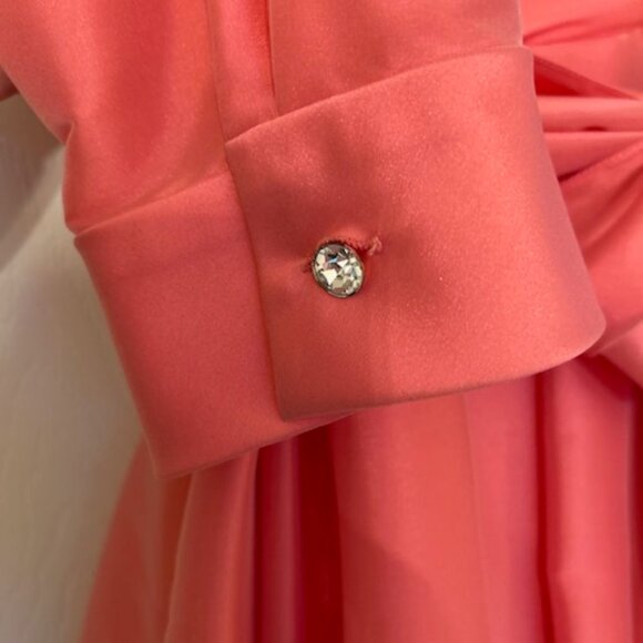 Biba Boutique peach evening dress in size 10. Never worn - Picture 4 of 8